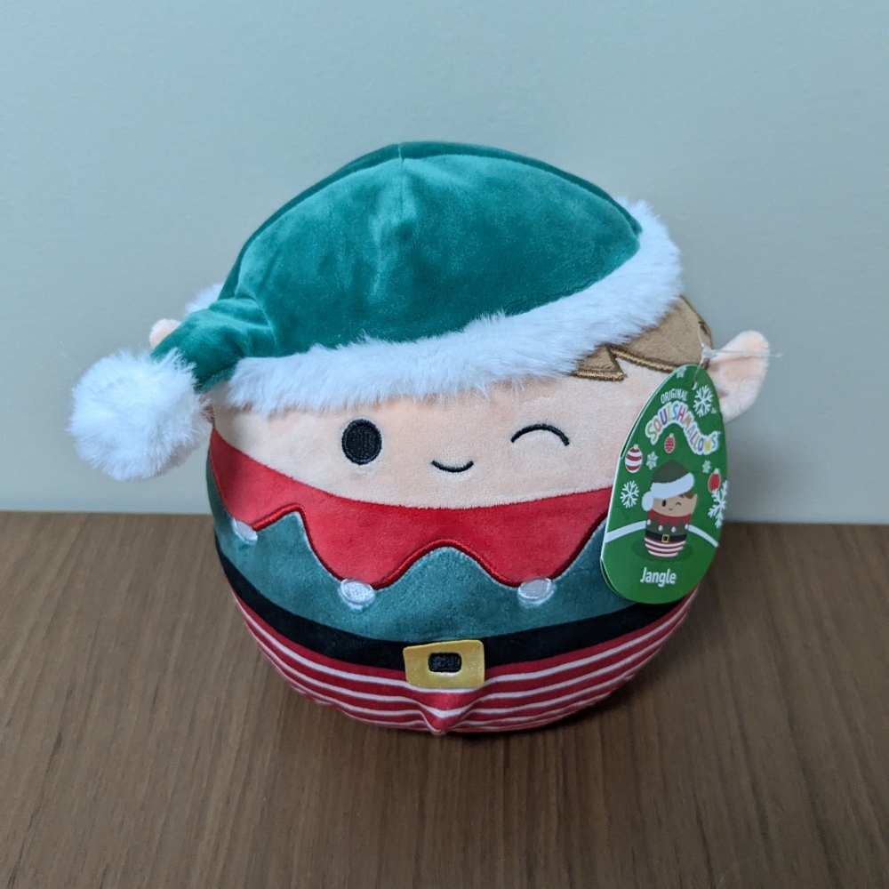⭐3/$30⭐ 8" Squishmallows Jangle Elf Plush Toy